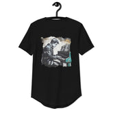 Hittin' The Notes Men's Curved Hem T-Shirt - Beyond T-shirts
